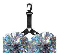 Generisch Attache Sac - Porte-Pompoms De Cheerleading - Sangle En Nylon 21.6 x 2.54 cm | Support Pour Sac À DOS Avec, Accessory Danse Et École, Attache Équipement Sportif