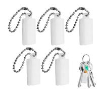 Generisch Audiphones Battery Case, Pack of 5 Travel Case with Key Fob, Portable Lightweight Travel Accessories, Waterproof Accessories for Studio, Home &