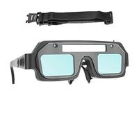 Generisch Auto Darkening Welding Glasses, 5.9 x 1.96 Inch Lens with 3-Level Dimming, Rapid Tint, Liquid Crystal Eyewear, Protection Goggles with Rugged Style, Safety Gear for Plasma Cutting