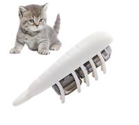 Generisch Automatic Cat Toy, Knock-Activated Pet Toy - Interactive Portable Training Prey for Home Cats for Boredom Control Through Floor Game