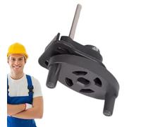 Generisch Automatic Paint Cap, 1/4 L Paint Mixing Lid Car Paint Mixer, Paint Lid for Gallon Paint Can, Hand Tools, Better Sealing Paint Mixing Lid, Drip-Free Paint Dispenser