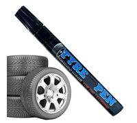 Generisch Automotive Tyre Letter Pen - Quick Drying Permanent Wipe Clean Non-fading Tyre Pen, Paint Pen for Car and Tyres - for Automobile Engine Driving Metal and