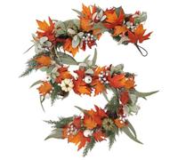 Generisch Autumn Garland 1.83 Metres Colourful Weather Resistant Rustic