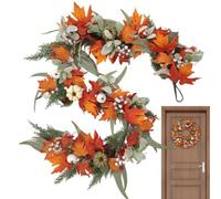 Generisch Autumn Garland 6ft Flexible Colourful Weather Resistant Rustic