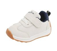 Generisch Baby Fashion Trend Plain Versatile Sports Shoes Mesh Breathable Non-Slip Toddler Trainers Functional Trainers, blue, 4.5 UK Child