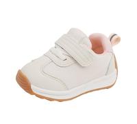 Generisch Baby Fashion Trend Solid Color Versatile Sports Shoes Dual Mesh Breathable Non-Slip Toddler Sneakers Kids Functional Sports Shoes, red, 9.5 UK Child