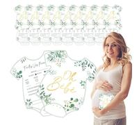 Generisch Baby Forecast and Guide Cards - Baby Prediction Card for Parents in SPE Gender Neutral Planning Set for Girls and Parents Family Party Graduation and Activities