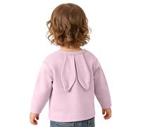 Generisch Baby Hooded Top Cute on the Go with Ears Detail Sweatshirt with Hood and Long Sleeve Shape, Soft Everyday Outfit for Nursery and Home