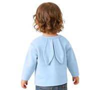 Generisch Baby Hooded Top Cute on the Go with Ears Detail Sweatshirt with Hood and Long Sleeve Shape, Soft Everyday Outfit for Nursery and Home