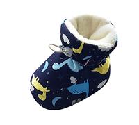 Generisch Baby Shoes Toddler Shoes Cotton Shoes Plus Velvet Thick Warm Soft Soles Cute Not In Front Of Shoes, c, 5 UK Child