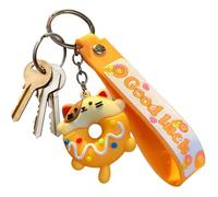 Generisch Backpack Keyring - Cartoon Animal Funny Pendant | Car Key Ring Purse Decoration for Adults Men Women Travel School Office Party Suitcase Bags Purse