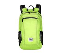 Generisch Backpack Laptop Children's Backpack Chest Strap Hand Luggage Foldable Bag Colourful Outdoor Large Capacity Lightweight Travel Sports with Printed Logo, Green, Einheitsgröße, Tote Backpacks