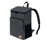 Generisch Backpack Laptop Kids Backpack Chest Strap Hand Luggage Thickened Insulated PEVA for Outdoor Cold Storage Travel Beer Bag Double Layer Insulated Cool, black, Einheitsgröße, Rucksack Backpacks