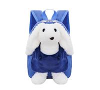 Generisch Backpack Student Animal Friendly Cartoon School Bag with Cute Animal Design for Everyday Use (a-Blue, One Size)
