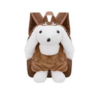 Generisch Backpack Student Animal Friendly Cartoon School Bag with Cute Animal Design for Everyday Use (a-Coffee, One Size)