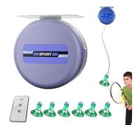 Generisch Badminton Training Device, Badminton Rebound Training - Badminton Solo Training Device, Adjustable Badminton Single Player Rebound Trainer, Badminton Solo Training Device for Home