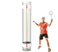 Generisch Badminton Tube, Shuttlecock Storage Tube, Badminton Shuttlecocks Magnetic Tube - Badminton Training Equipment for Physical Lessons, Gym, Courtyard, Badminton Court, Parks