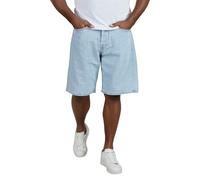 Generisch Baggy jeans, men's shorts, straight leg, simplicity, vintage, washed, dungarees, men's jeans, summer, short slim, Bermuda, casual trousers, summer trousers for men, BU1, M