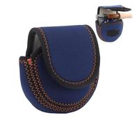 Generisch Bait reel case, neoprene portable bag with inner lining, shockproof fishing reel holder, for fishing equipment at sea, river and on the go