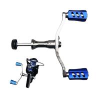 Generisch Baitcaster Fishing Reel Handle, Comfortable Swing Arm Components with Hollow Handle - Extension for the Handle of the Fishing Reel - For Fishing in Freshwater Surf Kayak Sea and Outdoor