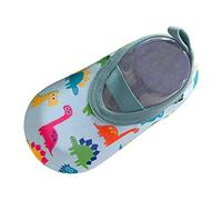 Generisch Barefoot Baby Boys Socks Shoes Girls Socks Non-Slip Floor, Green, 7 UK Child