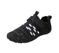 Generisch Barefoot Shoes Children's Minimalist Wide Toe Box Trainers Swimming Shoes Zero Drop Design Aqua Shoes Trail Running Shoes for Girls and Boys, gray, 4 UK