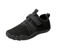 Generisch Barefoot Shoes Children's Minimalist Wide Toe Box Trainers Swimming Shoes Zero Drop Design Aqua Shoes Trail Running Shoes for Girls and Boys, black, 14 UK