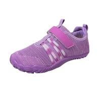 Generisch Barefoot Shoes Children's Minimalist Wide Toe Box Trainers Swimming Shoes Zero Drop Design Aqua Shoes Trail Running Shoes for Girls and Boys, Purple, 14 UK