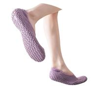 Generisch Barefoot Shoes Women's Lightweight Indoor Slippers Outdoor Toe Shoes Trail Running Shoes Minimalist Yoga Socks Shoes Pilates Barre Running Shoes Flat Casual Shoes Low Shoes, purple, 10 UK