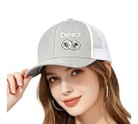 Generisch Baseball Cap Embroidered Breathable Mesh Headwear, Light