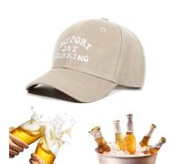 Generisch Baseball Cap, Party Hat Support Day Drinking Hat, Funny Cap Retro Drinking Beer Festival, Fun Alcohol Celebrations, Summer Hat Beach Bar Carnival, F, M/L