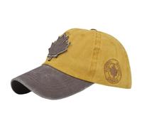 Generisch Baseball Cap Sun Hat Cowboy Hat Western Hat Canada Baseball Cap Canada Day Embroidered Maple Leaf Flag Adjustable Hat, coffee, One Size