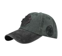 Generisch Baseball Cap Sun Hat Cowboy Hat Western Hat Canada Baseball Cap Canada Day Embroidered Maple Leaf Flag Adjustable Hat, black, One Size