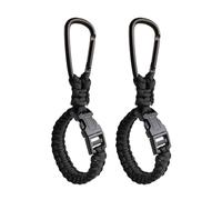 Generisch Baseball Glove Clip, Pack of 2 Portable Rope, with Carabiner Hook, Work Glove Clip - for Attaching to Bags, Sports Equipment, on the Field, Backpack and