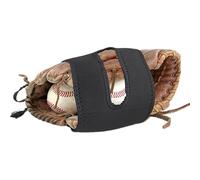 Generisch Baseball Glove Wrap - Elastic Shock Absorbing Training Band Mitten Shaper for Pocket Shaping | for Athletes, Hockey, Hitting, Adults, Teens, Sports, Fitness