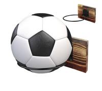 Generisch Basketball Holder for the Wall - Aesthetic and Space-Saving, Wall Mounted Basketball Holder, for Living Room, Bedroom, Student Dorm, Entrance Area, Hallway, Basement, Attic