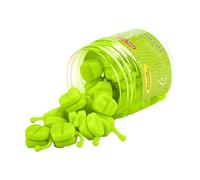 Generisch Bass Bait Pack of 25 Grain Design, Floating Perch Bait, Artificial Bait, Soft Bait for Women, Men, Fishing on River, Freshwater, Lake, Cat Fish