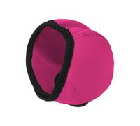 Generisch Bathing Puppies Snood, Adjustable Skin Friendly Dog Ear Cover, Comfortable and Versatile Waterproof for Shower, Bathing Indoors, Outdoors, Hot Pink Colour, Cloth