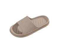Generisch Bathing Slippers, Women's Non-Slip Mules, Beach Summer Sandals, Casual Bathing Shoes, Large Size Slippers, Unisex Slippers, Bath Mules, Lovers, coffee, 10 UK