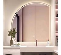 Generisch Bathroom Mirror Vanity Mirror without Frame Wall Mirror for Wall Decoration in Bedroom Living Room Entrance Area 80 cm