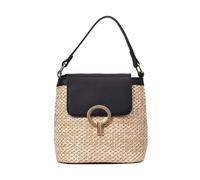 Generisch Beach Bag Summer Handbag Straw Woven Women's Bucket Handbags Summer Beach Shoulder Bags