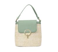 Generisch Beach Bag Summer Handbag Straw Woven Women's Bucket Handbags Summer Beach Shoulder Bags