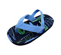 Generisch Beach Shoes Kids EVA Strap with Adjustable Flip Flop Boys Shoes Sandals Shoes Toddler Elastic for Child Girls Sandals EVA Children, blue, 11.5 UK Child