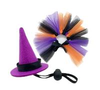 Generisch Bearded Dragon Costume - Halloween Bearded Dragons Witch Costume, Reptiles Amphibians Small Animal Bird Halloween Accessories for Turtle Hedgehog