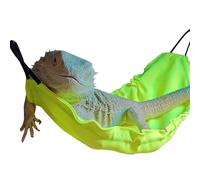 Generisch Bearded Dragon Hammock, Hammock for Bearded - Reptile Tank Accessories with Suction Cup | Soft Swing, Habitat Decoration for Reptiles, Gecko, Axolotls, Anoles