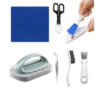 Generisch Bearded Dragons Terrarium Cleaning Set with Brush and Dustpan - Lizard Gecko Terrarium Cleaning Set for Snakes Frogs Turtles Lizards Gecko Care Maintenance