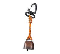 Generisch Bell - Outdoor Camp Safety Bell, Loud Hiking Alarm Bells, Clip-on Backpack Bells for Hikers, Dog Owners, Travellers, Wildlife Alarm for Mountain Climbing Trail Camping T