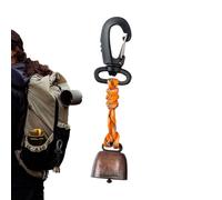 Generisch Bell - Outdoor Camp Safety Bell, Loud Hiking Alarm Bells, Clip-on Backpack Bells for Hikers, Dog Owners, Travellers, Wildlife Alarm for Mountain Climbing Trail Camping T