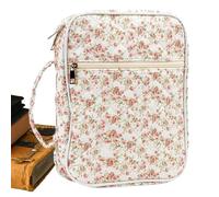 Generisch Bible Cover Church Bag with Carry Handle | Bible bag with zip compartment and accessories for on the go to protect and transport the Holy Scriptures