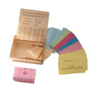 Generisch Bible Verses Wooden Box Religious Decoration with 150 Cards